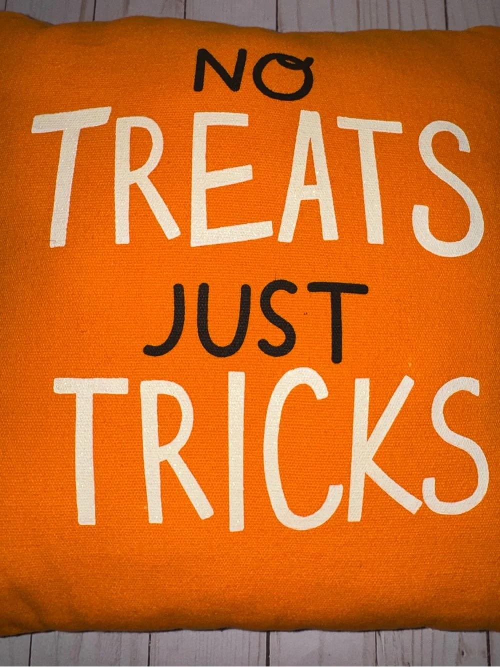 Reversible Halloween pillow